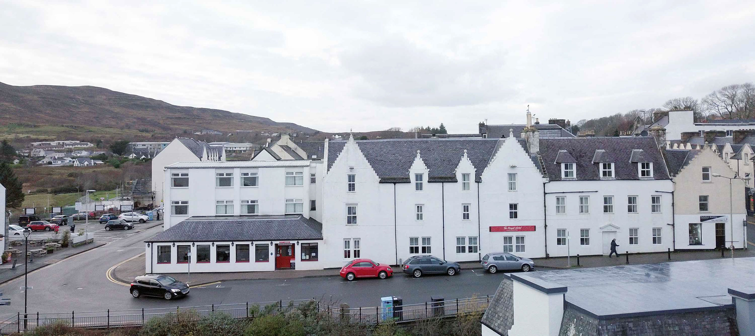 The Royal Hotel in Portree is perfectly located for exploring the Isle of Skye